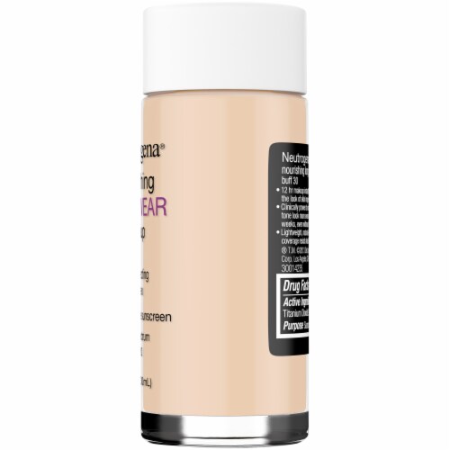 Neutrogena® Nourishing Long Wear Buff 30 Makeup Perspective: right
