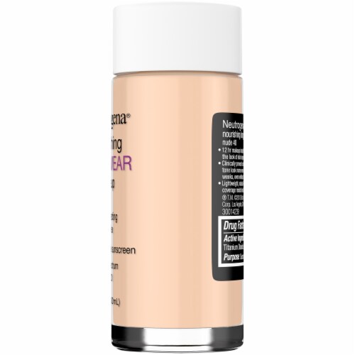 Neutrogena Nourishing Long Wear Nude Liquid Foundation SPF20 Perspective: right