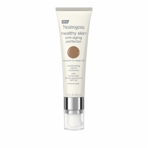 Neutrogena Healthy Skin Anti-Aging Perfector Tinted Facial Moisturizer and Retinol 60 Medium to Deep Perspective: right