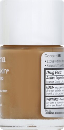 Neutrogena Healthy Skin Cocoa 115 Liquid Foundation Perspective: right