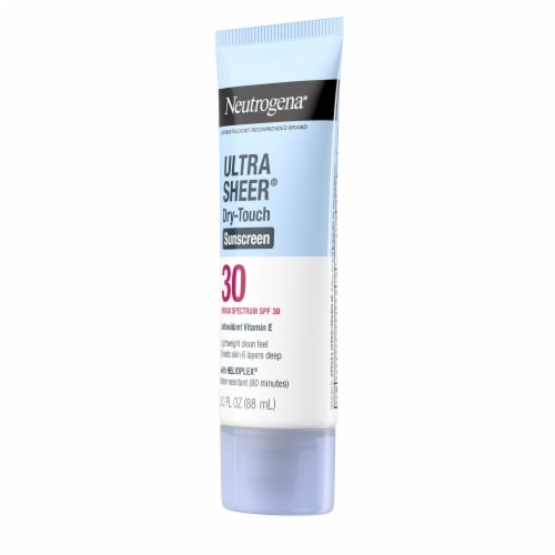 Neutrogena Ultra Sheer Dry-Touch SPF 30 Sunscreen Lotion Perspective: right