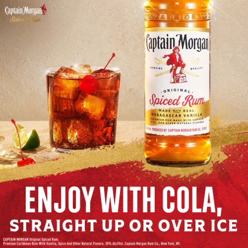 Captain Morgan Original Spiced Rum Perspective: right