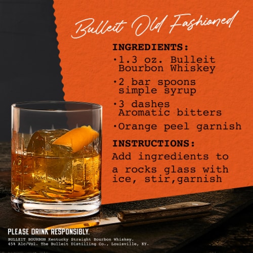 Bulleit™ Bourbon Whiskey Perspective: right