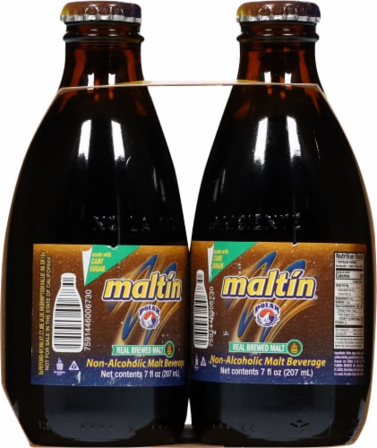 Maltin® Polar Authentically Brewed Malt Beverage Bottles Perspective: right