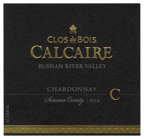 Clos Du Bois Calcaire Chardonnay White Wine Perspective: right