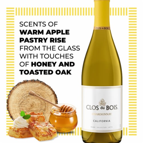 Clos Du Bois Chardonnay White Wine Perspective: right