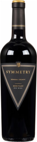 Symmetry Sonoma County Red Wine Meritage Perspective: right