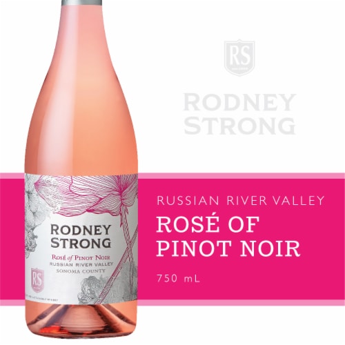 Rodney Strong Sonoma County Russian River Valley Rose of Pinot Noir Perspective: right
