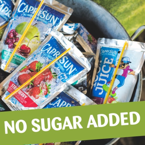 Capri Sun Organic Apple Juice Box Pouches Perspective: right