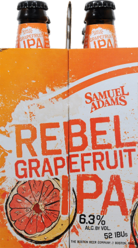 Samuel Adams Rebel Grapefruit IPA Perspective: right