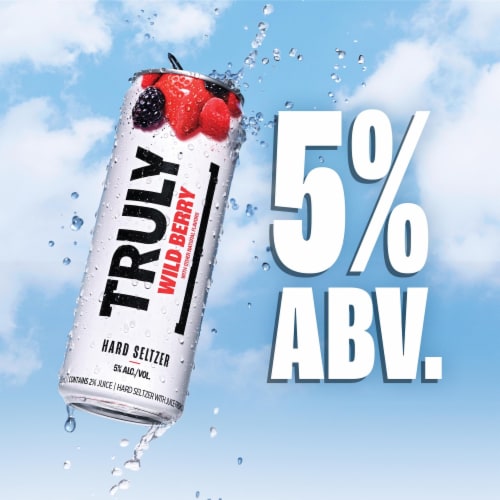 TRULY Hard Seltzer Berry Variety Mix Pack Perspective: right