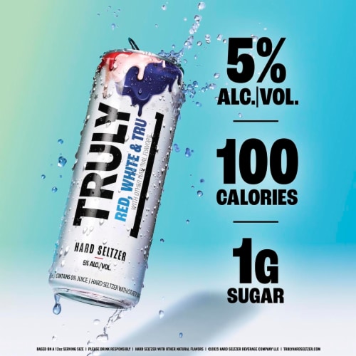 TRULY Hard Seltzer Getaway Pack Variety Perspective: right