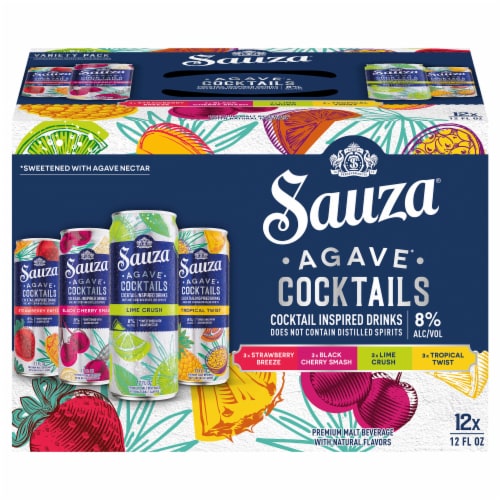 Sauza Agave Cocktails Variety Pack Perspective: right