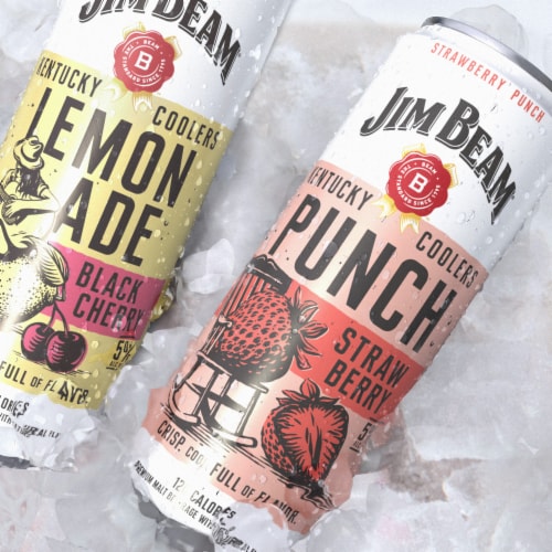Jim Beam Kentucky Coolers Lemonade & Punch Variety Pack Perspective: right