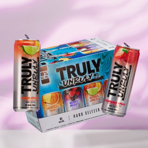 TRULY Unruly Hard Seltzer Variety Pack, 12 pk / 12 fl oz