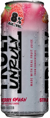 Truly® Unruly Strawberry Smash Hard Seltzer Perspective: right