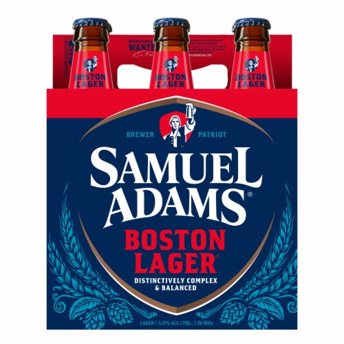 Samuel Adams Boston Lager Beer Perspective: right