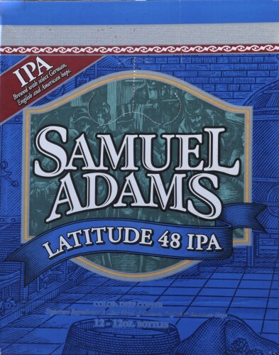 Samuel Adams Latitude 48 IPA Perspective: right