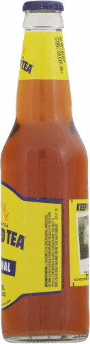 Twisted Tea Flavored Hard Beverage Single Bottle Perspective: right