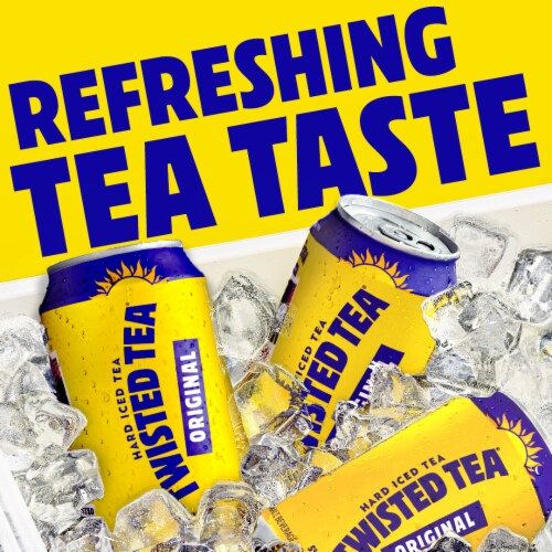 Twisted Tea Original Flavored Hard Beverage Perspective: right