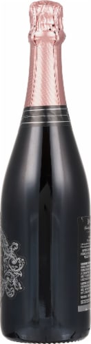 Bartenura Sparkling Moscato Rose Perspective: right