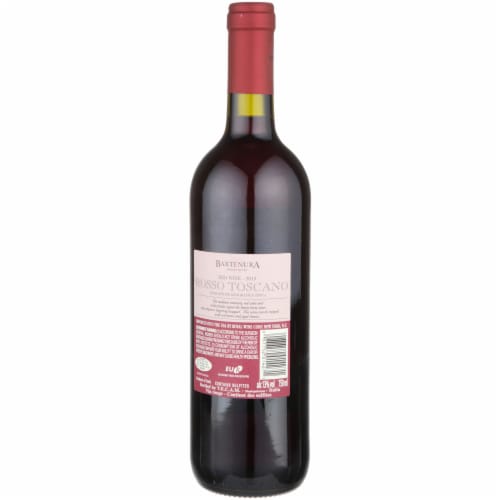 Bartenura Vino Rosso D'Italia Italian Red Wine Perspective: right