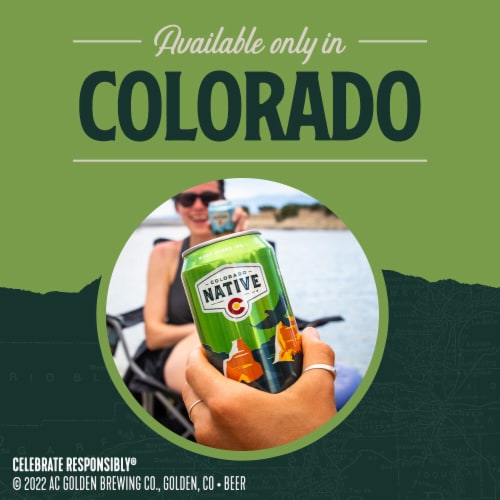 Colorado Native West Slope IPA Craft Beer Perspective: right