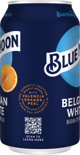 Blue Moon® Belgian White Ale Perspective: right