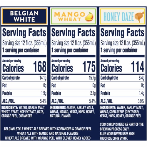 Blue Moon® Variety Share Pack, 12 cans / 12 fl oz - Food 4 Less