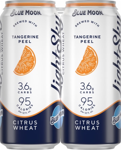 blue moon light sky beer alcohol content