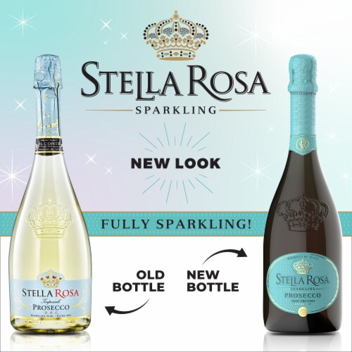Stella Rosa Imperiale Prosecco DOC Sparkling Italian White Wine Perspective: right