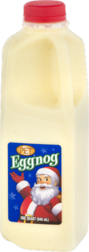 PET Dairy Eggnog Perspective: right