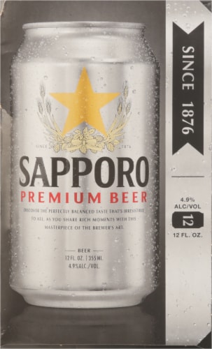 Sapporo Premium Beer Perspective: right