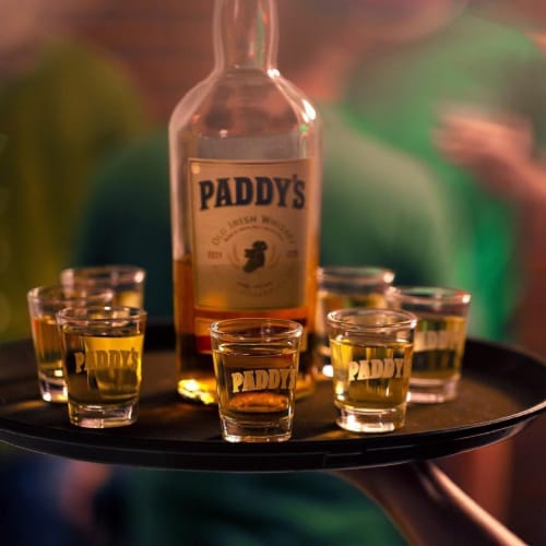Paddy's Irish Whiskey Perspective: right