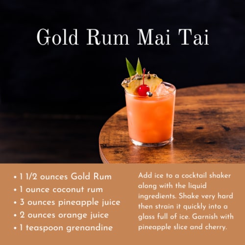 Four Freedoms Gold Rum Perspective: right