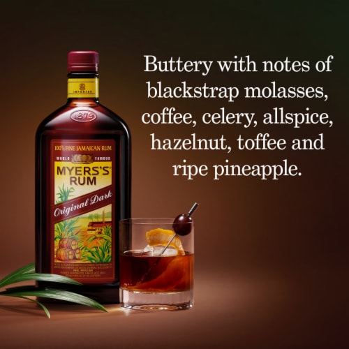 Myers’s Original Jamaican Dark Rum Perspective: right