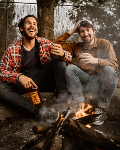 Fireball® Hot Cinnamon Blended Whisky Perspective: right
