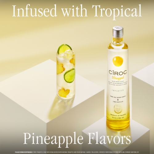 Ciroc Vodka Pineapple Perspective: right