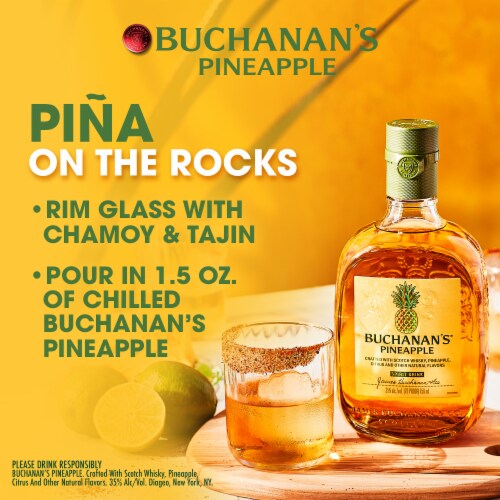Buchanan's Spirit Drink Pineapple Perspective: right