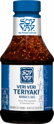 Soy Vay Veri Veri Teriyaki Marinade and Sauce Perspective: right