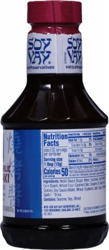 Soy Vay® Hoisin Garlic Teriyaki Marinade & Sauce Perspective: right