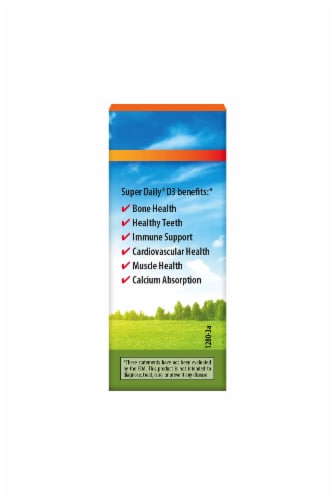 Carlson Super Daily D3 Liquid Vitamin D Dietary Supplement 2000 IU Perspective: right