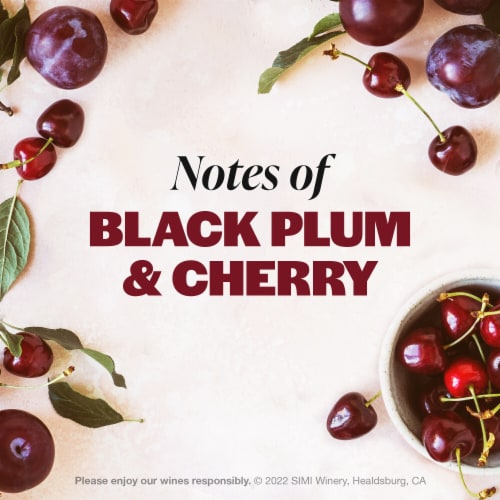 SIMI California Cabernet Sauvignon Red Wine Perspective: right