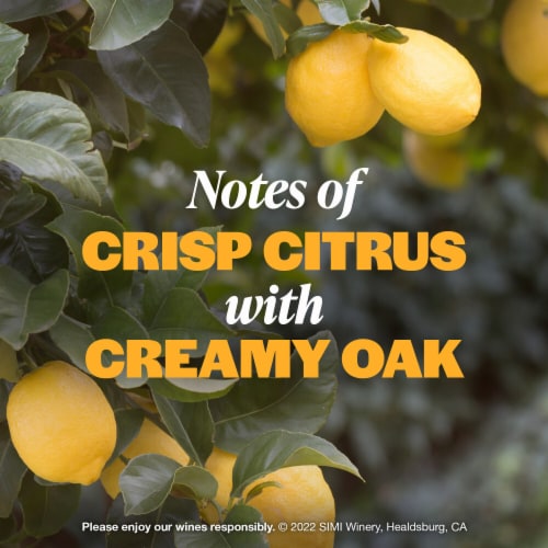 SIMI California Chardonnay White Wine Perspective: right