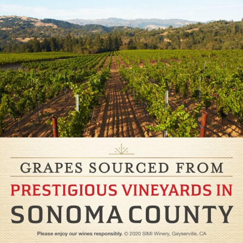 SIMI Sonoma County Rebel Cask Red Blend Red Wine Perspective: right