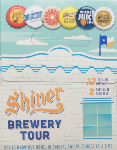 Shiner Brewery Tour Beer Variety Pack Perspective: right