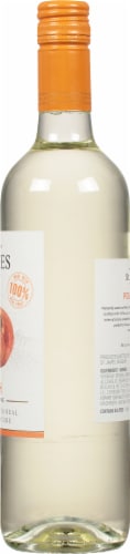 St. James Winery Peach Sweet Wine Perspective: right