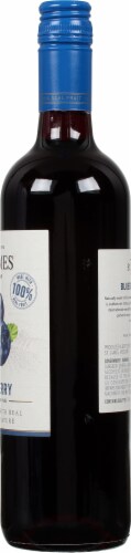 St. James Winery Blueberry Sweet Wine Perspective: right