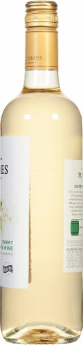 St. James Sweet White Wine Perspective: right
