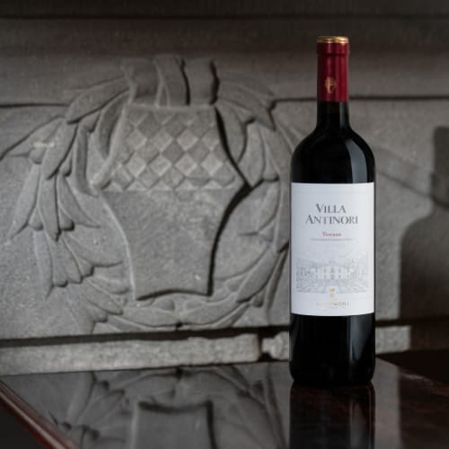 Villa Antinori Tuscany Sangiovese Italy Red Wine Perspective: right